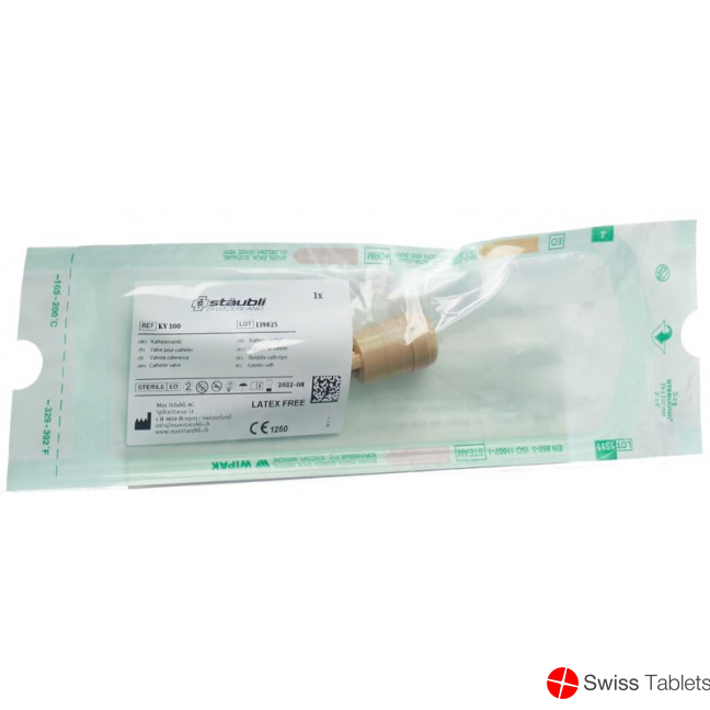 Kv 100 catheter valve Two-hand operation buy online