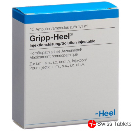Gripp Heel Injektionslösung 10 Ampullen 1.1ml buy online