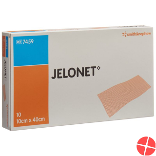 Jelonet Paraffingaze 10cmx40cm 10 Stück