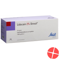 Lidocain Streuli 2% M Kons 10 Durchstechflaschen 50ml