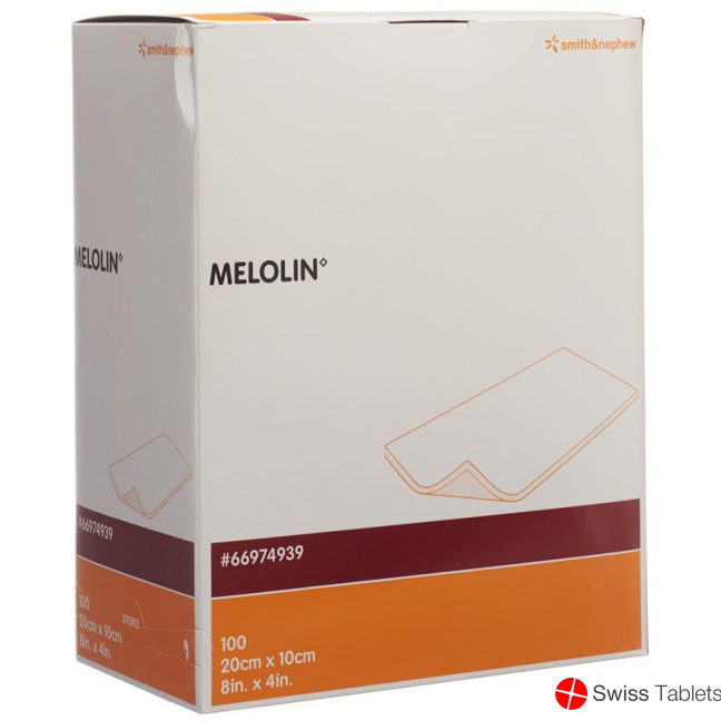 Melolin Wundkompressen 10x20cm Steril 100 Beutel buy online