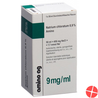 NaCl Amino Injektionslösung 0.9% Durchstechflasche 50ml