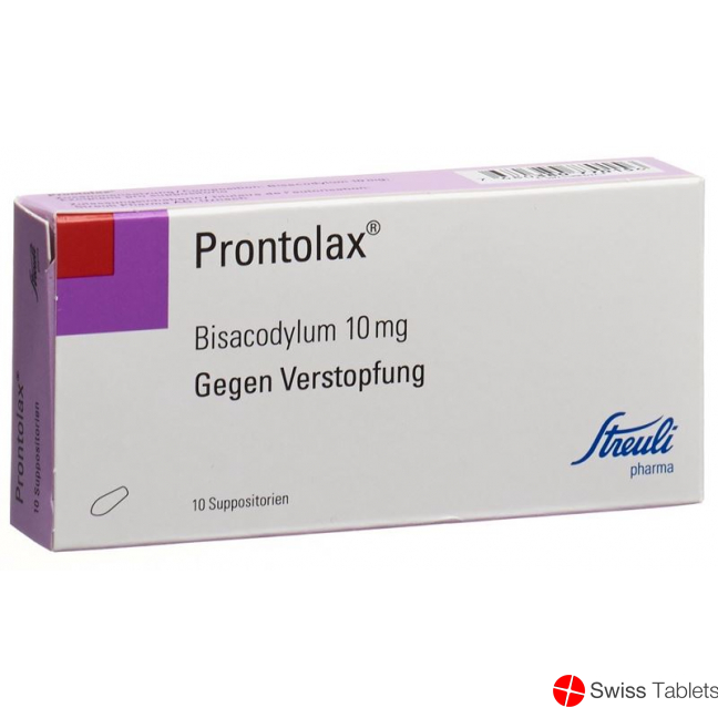 Prontolax 10mg 10 Zäpfchen buy online