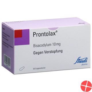 Prontolax Zäpfchen 10mg 50 Stück