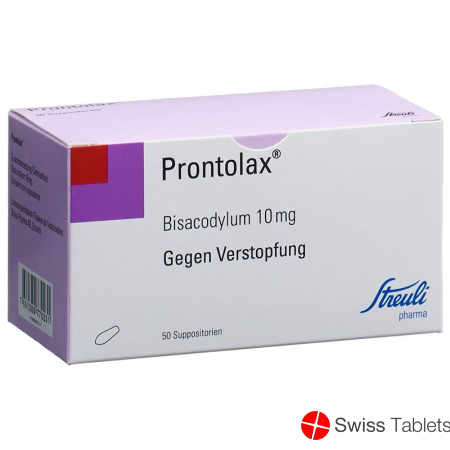 Prontolax Zäpfchen 10mg 50 Stück buy online