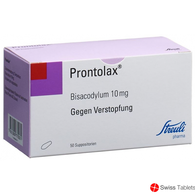 Prontolax Zäpfchen 10mg 50 Stück buy online