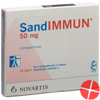 Sandimmun Infusionskonzentrat 50mg/ml 10 Ampullen 1ml