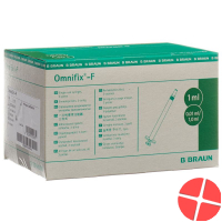 Omnifix-F 1 ml 100 pieces syringe Omnifix-F 1 ml 100 pieces syringe