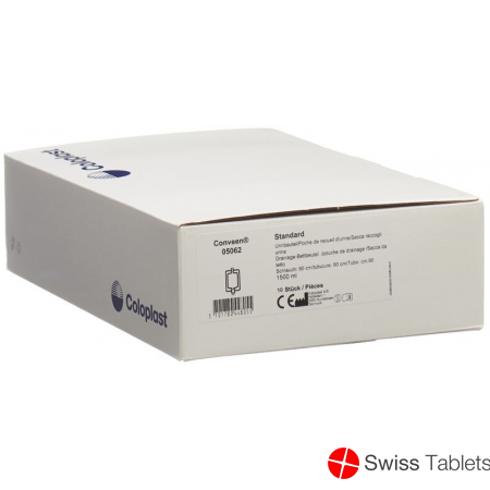 Conveen Standard Nachtbeutel Unsteril 1500ml 90cm 10 Stück buy online