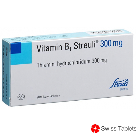 Vitamin B1 Streuli Tabletten 300mg 20 Stück buy online