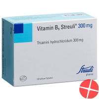 Vitamin B1 Streuli Tabletten 300mg 100 Stück