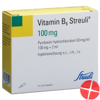 Vitamin B6 Streuli Lösung 100mg 10 Ampullen 2ml