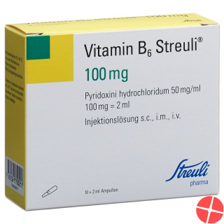 Vitamin B6 Streuli Lösung 100mg 10 Ampullen 2ml