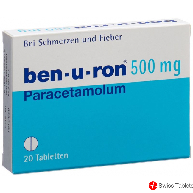 Ben U Ron 500mg 20 Tabletten buy online