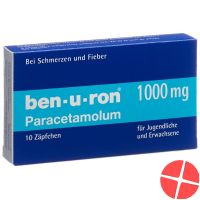 Ben U Ron 1000mg 10 Zäpfchen