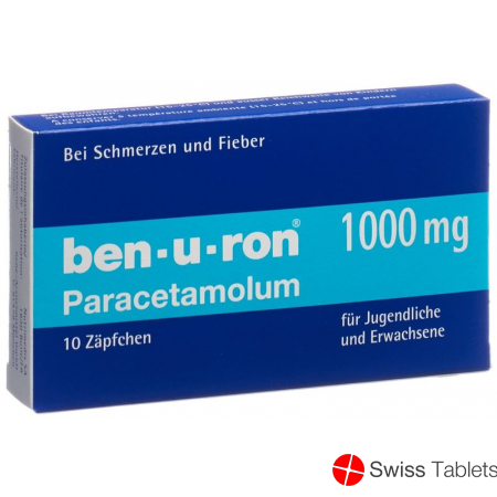Ben U Ron 1000mg 10 Zäpfchen buy online