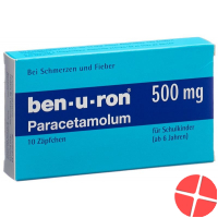 Ben U Ron 500mg 10 Zäpfchen
