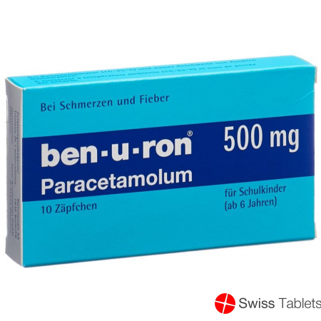 Ben U Ron 500mg 10 Zäpfchen buy online