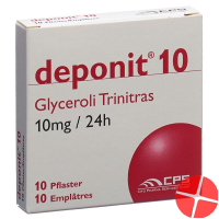 Deponit 10 Matrixpfl 10 Mg/24h 10 Stück