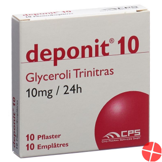 Deponit 10 Matrixpfl 10 Mg/24h 10 Stück
