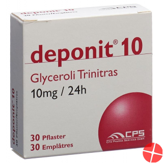 Deponit 10 Matrixpfl 10 Mg/24h 30 Stück