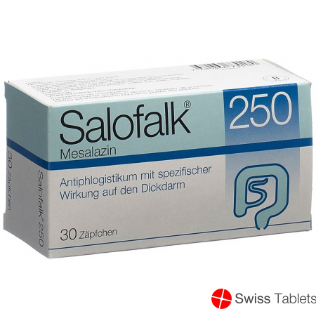 Salofalk Zäpfchen 250mg 30 Stück buy online
