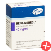 Depo Medrol Injektionssuspension 40mg/ml Durchstechflasche 1ml