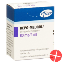 Depo Medrol Injektionssuspension 80mg/2ml Durchstechflasche 2ml