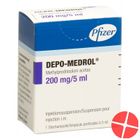 Depo Medrol Injektionssuspension 200mg/5ml Durchstechflasche 5ml