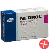 Medrol 4 mg 30 pieces tablets