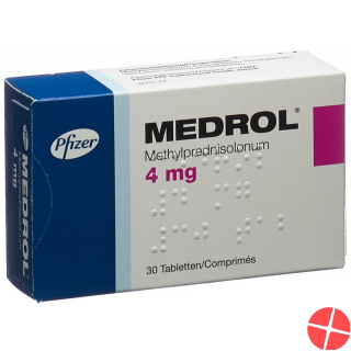 Medrol Tabletten 4mg 30 Stück
