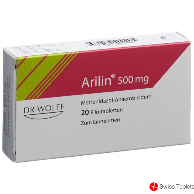 Arilin 500 Filmtabletten 500mg 20 Stück buy online