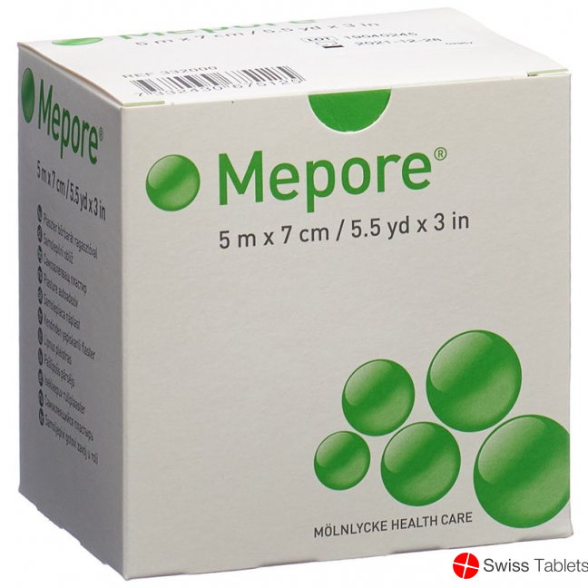 Mepore Wundverband 5mx7cm Wundkissen 3cm buy online