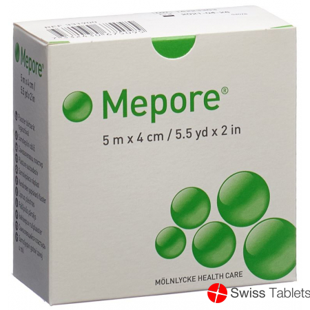 Mepore Wundverband 5mx4cm Wundkissen 1.5cm buy online