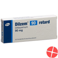 Dilzem Retard Filmtabletten 90mg 20 Stück
