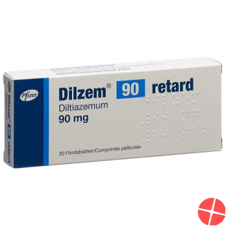 Dilzem Retard Filmtabletten 90mg 20 Stück