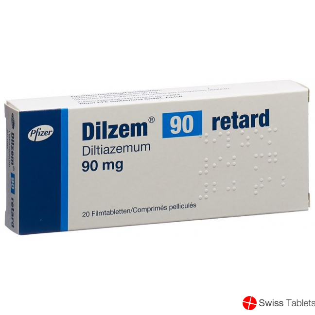 Dilzem Retard Filmtabletten 90mg 20 Stück buy online