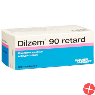 Dilzem Retard Filmtabletten 90mg 100 Stück