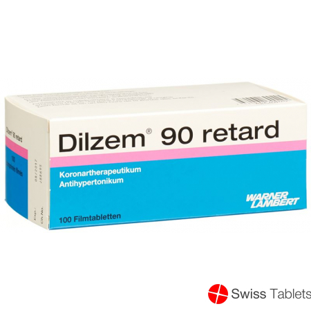 Dilzem Retard Filmtabletten 90mg 100 Stück buy online Dilzem Retard Filmtabletten 90mg 100 Stück buy online