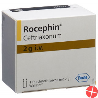 Rocephin 2g i.v. Durchstechflasche