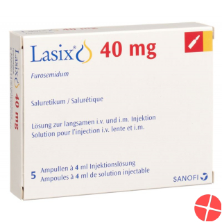 Lasix Injektionslösung 40mg/4ml 5 Ampullen 4ml