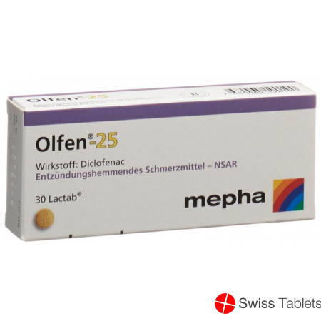 Olfen 25 Lactabs 25mg 30 Stück buy online