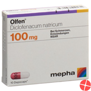 Olfen 100 Depocaps 100mg 10 Stück