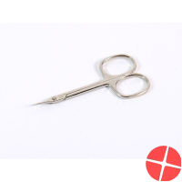 Maltese cuticle scissors curved 9cm No 4