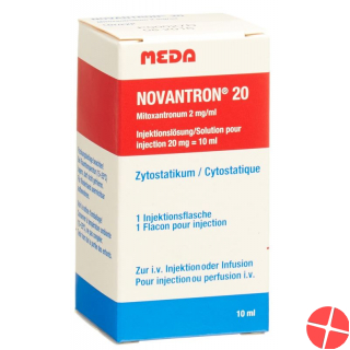 Novantron Injektionslösung 20mg/10ml Durchstechflasche 10ml