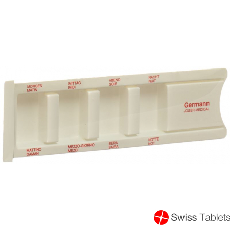 Germann Daily Drug Disp White/red lettering buy online