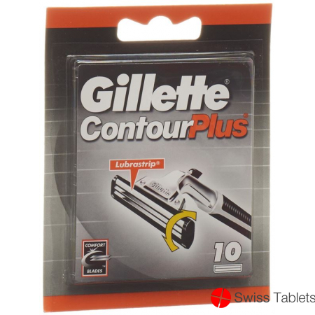 Gillette ContourPlus Ersatzklingen 10 Stück buy online