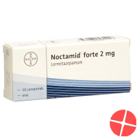 Noctamid Forte Tabletten 2mg 10 Stück