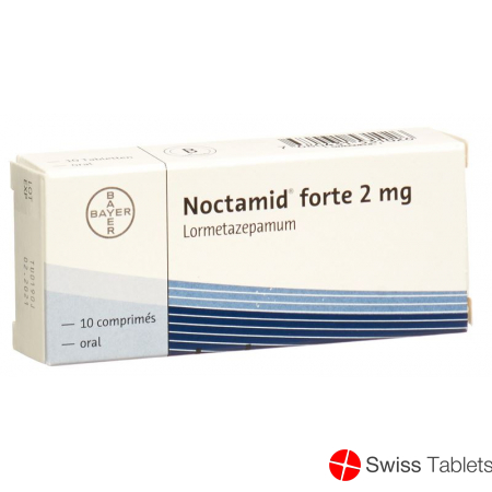 Noctamid Forte Tabletten 2mg 10 Stück buy online