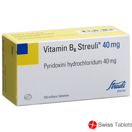 Vitamin B6 40mg 100 Tabletten buy online